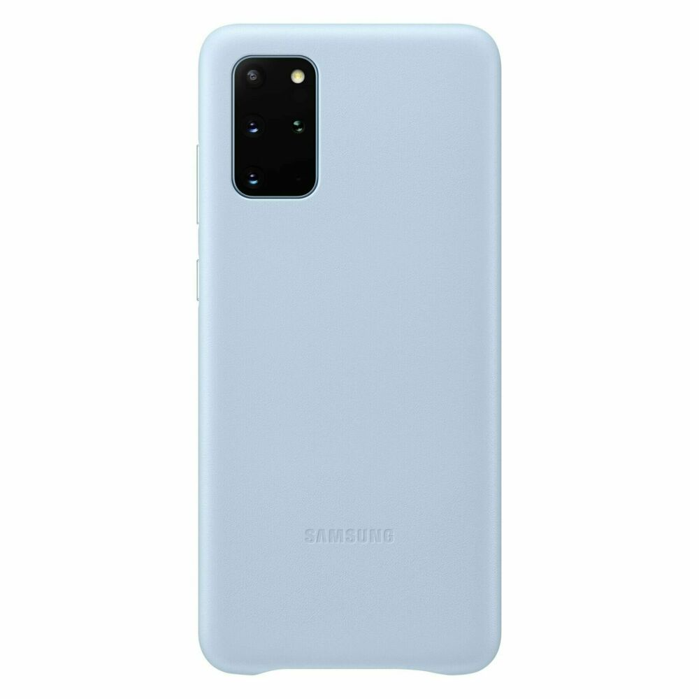Чохол Original Leather Cover Blue для Samsung S20 Ultra G988