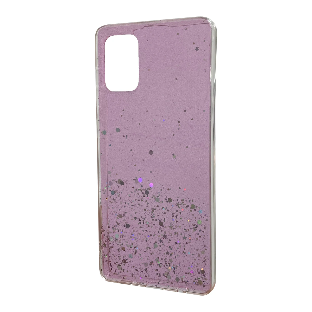 Чохол MiaMi Glitter для Samsung A715 (A71-2021) (фіолетовий)