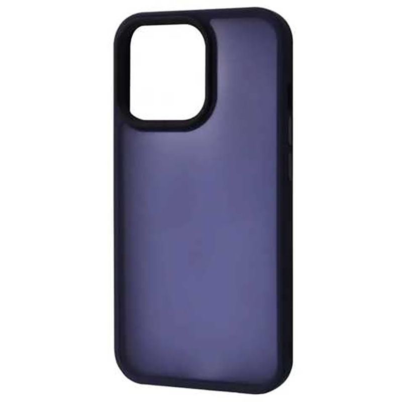 Чохол MaiKai Matte Colorful Case для iPhone 15 Pro Max (Темно-синій)