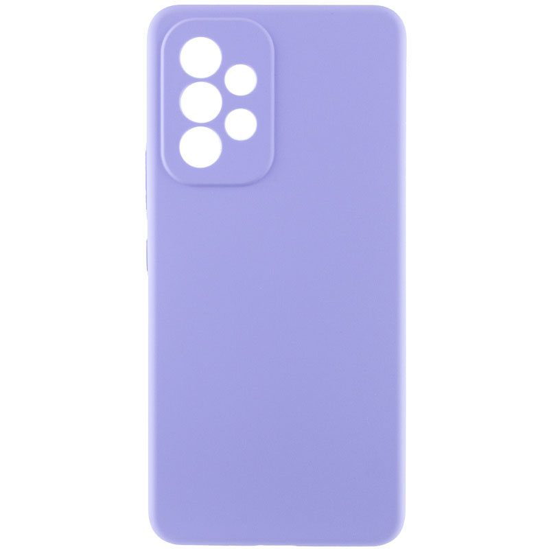 Чохол Silicone Cover Lakshmi Full Camera (AAA) для Samsung Galaxy A33 5G (Бузковий / Dasheen)