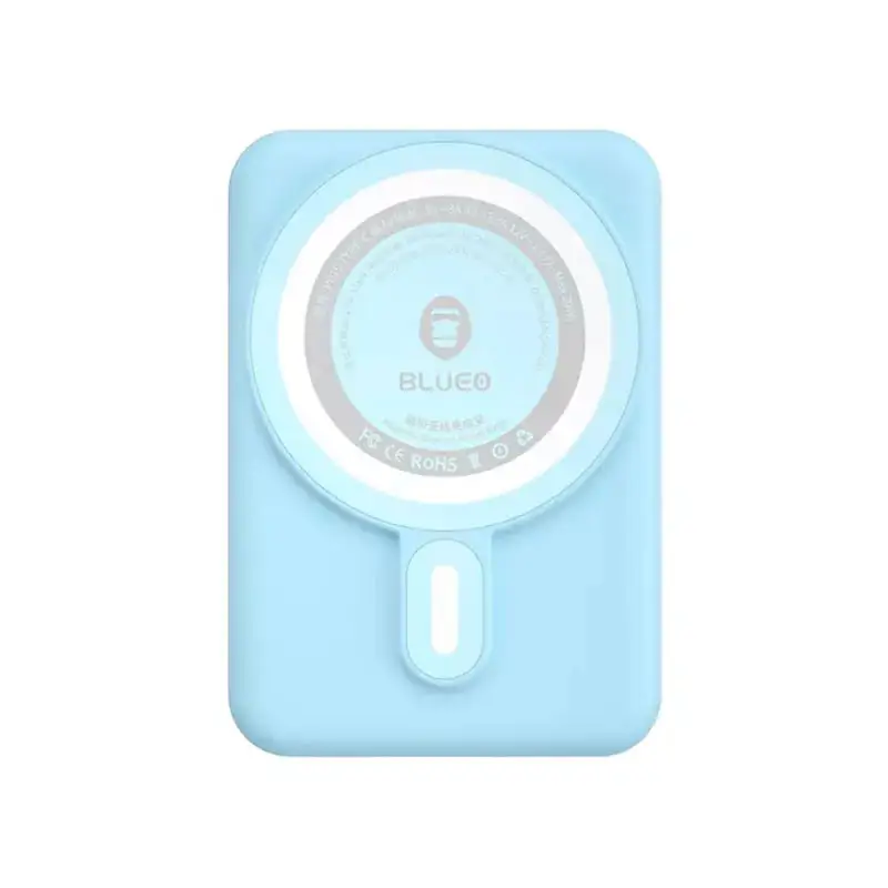 ПБ Blueo Wireless Powerbank with Stand 10000 mA Mint Green