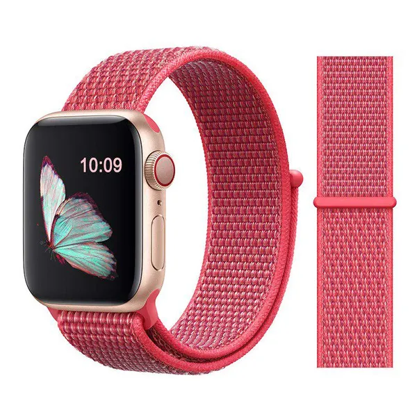 Ремінець Nylon для Apple Watch 42mm/44mm - Hibiscus