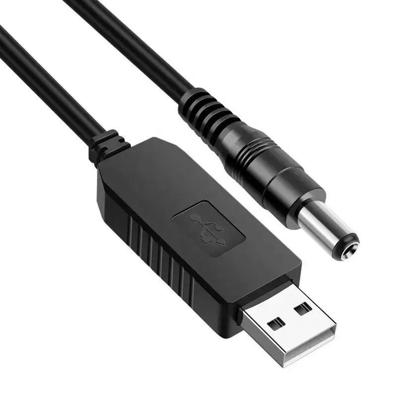 Кабель для WI-FI роутера з перетворювачем напруги з 5V - 9V (5.5mm * 2.1mm) USB - DC