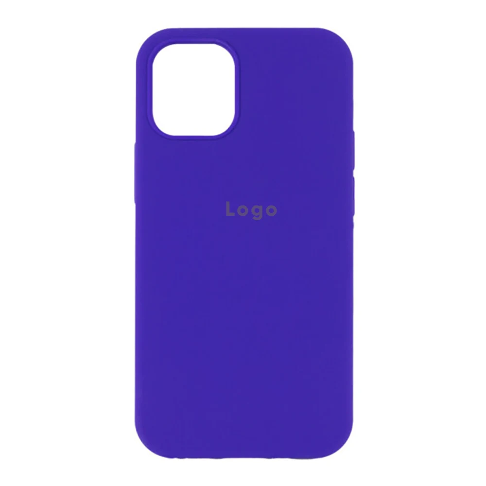 Чохол Silicone Case Full Protective (AA) iPhone 13 Pro Max (violet)