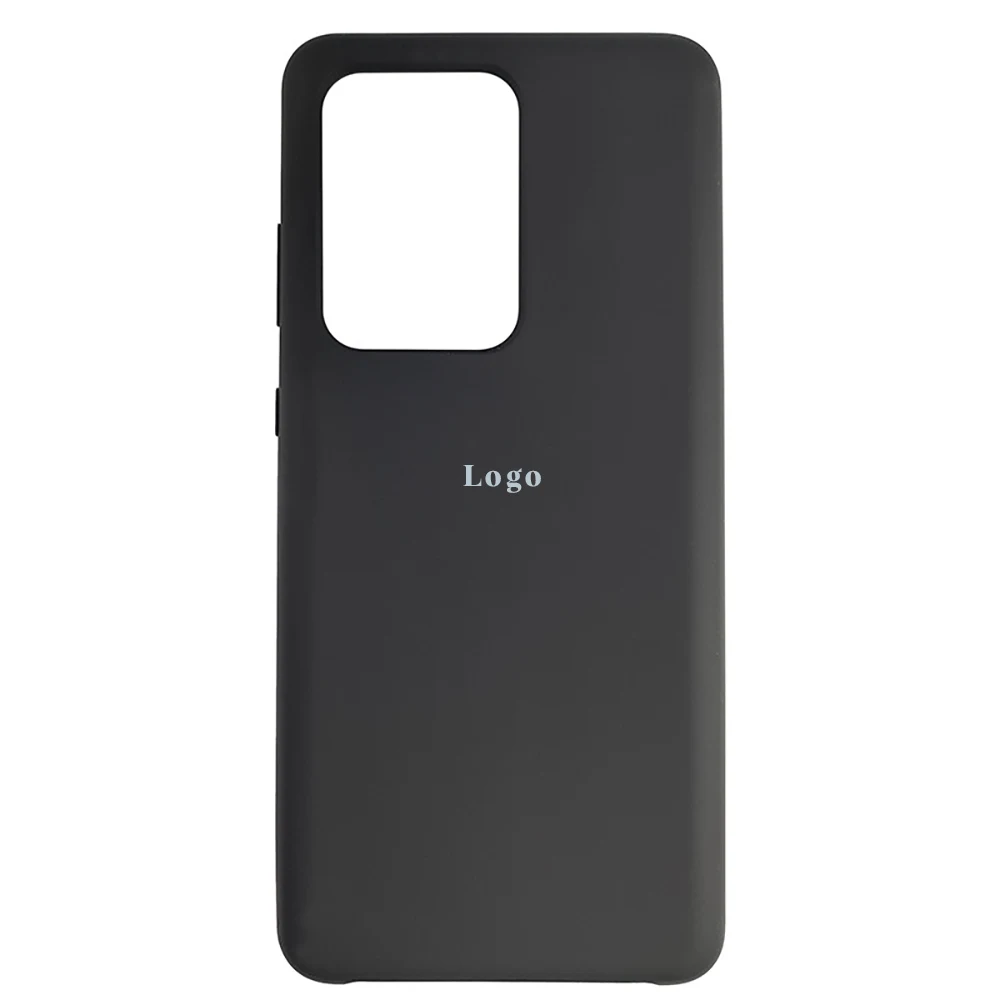 Чохол Silicone Case для Samsung S20 Ultra - Black