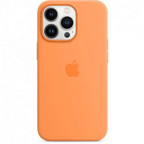 Чохол Silicone Case 1:1 for iPhone 13 Pro with MagSafe Marigold