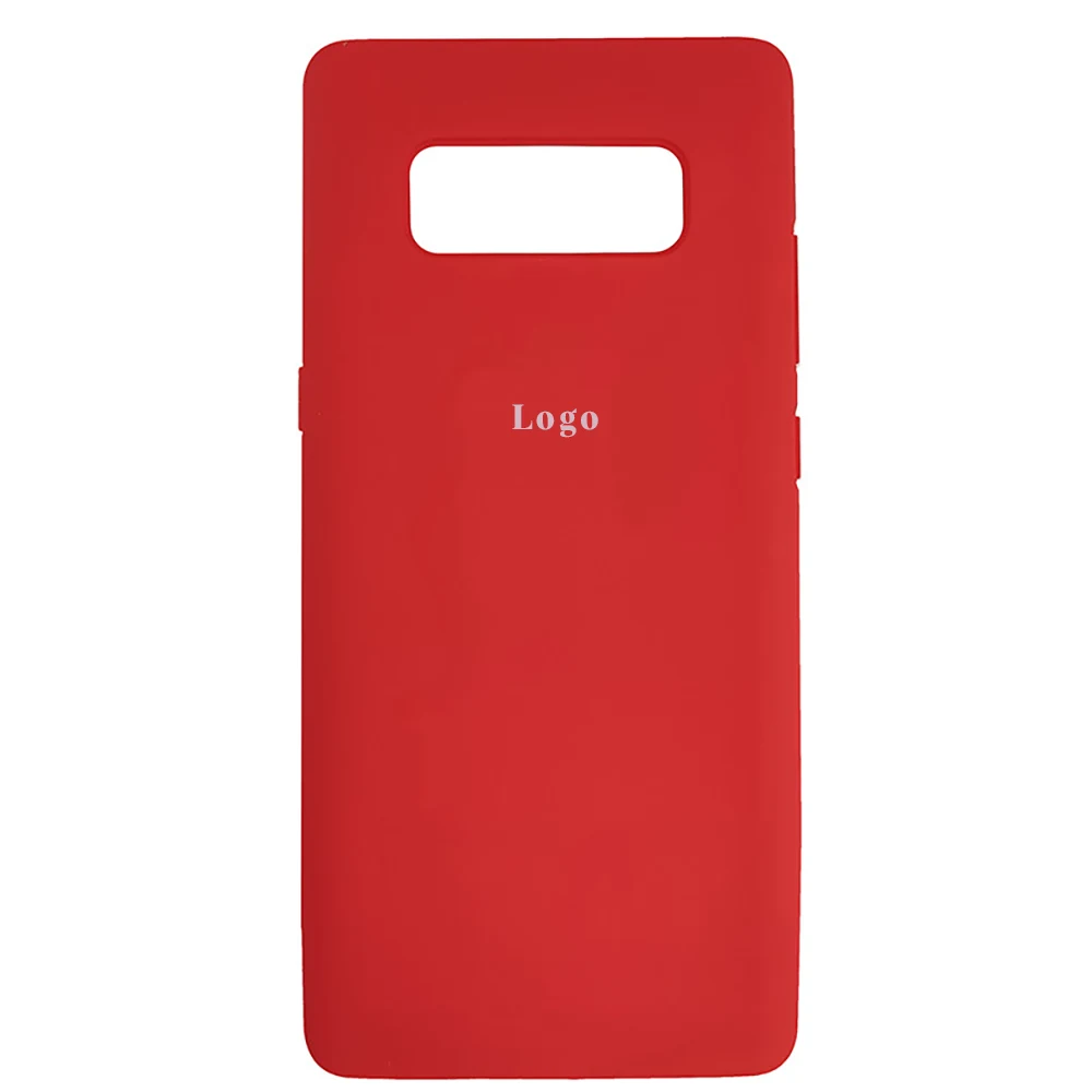 Чохол Silicone Case для Samsung Note 8 - Red