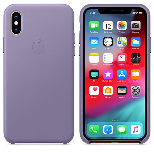 Чохол MaiKai Elite Leather для iPhone X/XS - Lilac