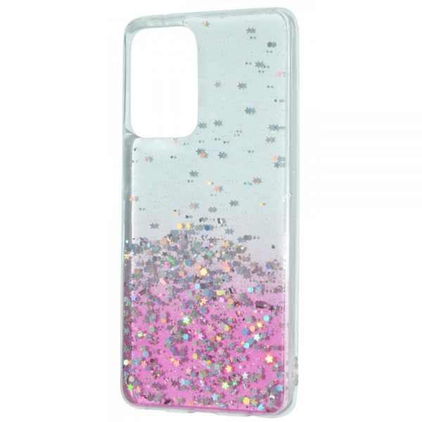 Чохол WAVE Confetti Case (TPU) Samsung Galaxy A72 (white/pink)