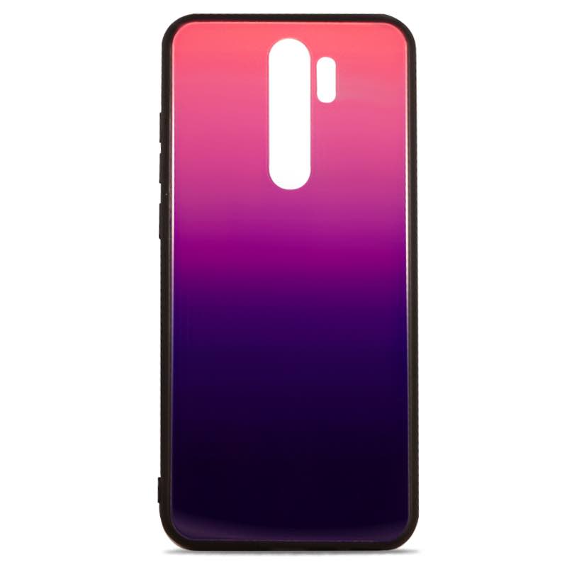 Чохол MiaMI Glass Case Gradient для Xiaomi Redmi Note 8 Pro - Purple Barca