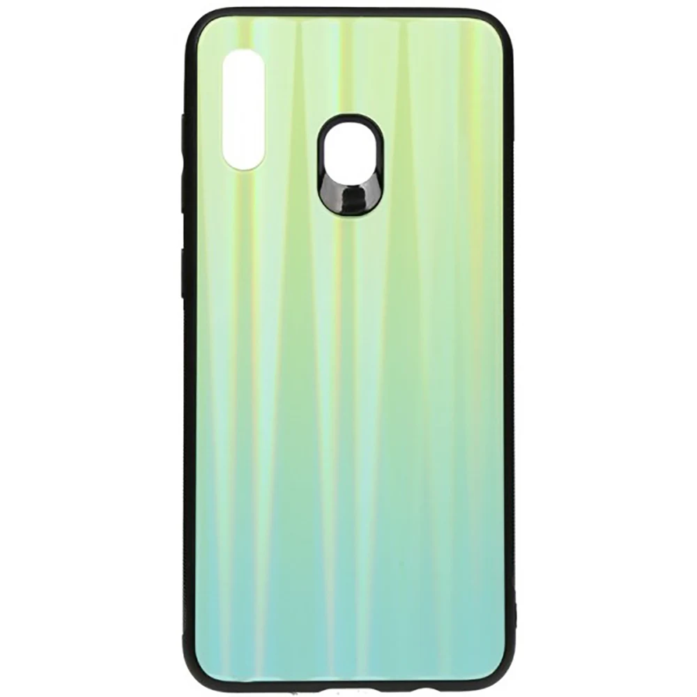 Чохол Aurora Glass Case for Samsung A20/A30 Green