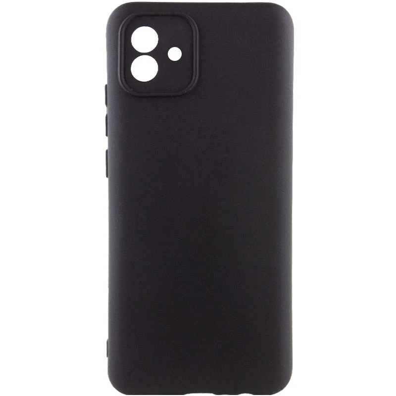 Чохол Silicone Cover Full Camera (AA) для Samsung A04 (Чорний/Black)