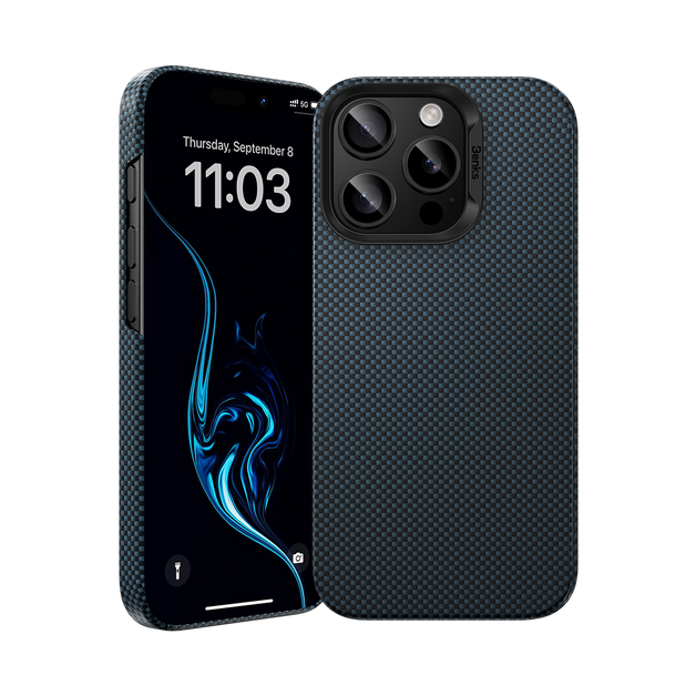 Чохол Benks ArmorTint Kevlar Case (1000D) for iPhone 16 Pro Max Blue