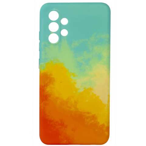 Чохол MiaMi Mix Color for Samsung A325 (A32-2021) 4G - Orange - Blue