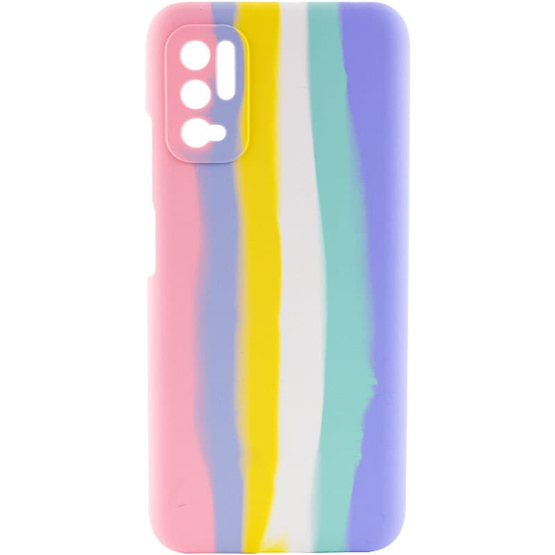 Чехол Rainbow Original Samsung A31 (A315) (pink/blue)