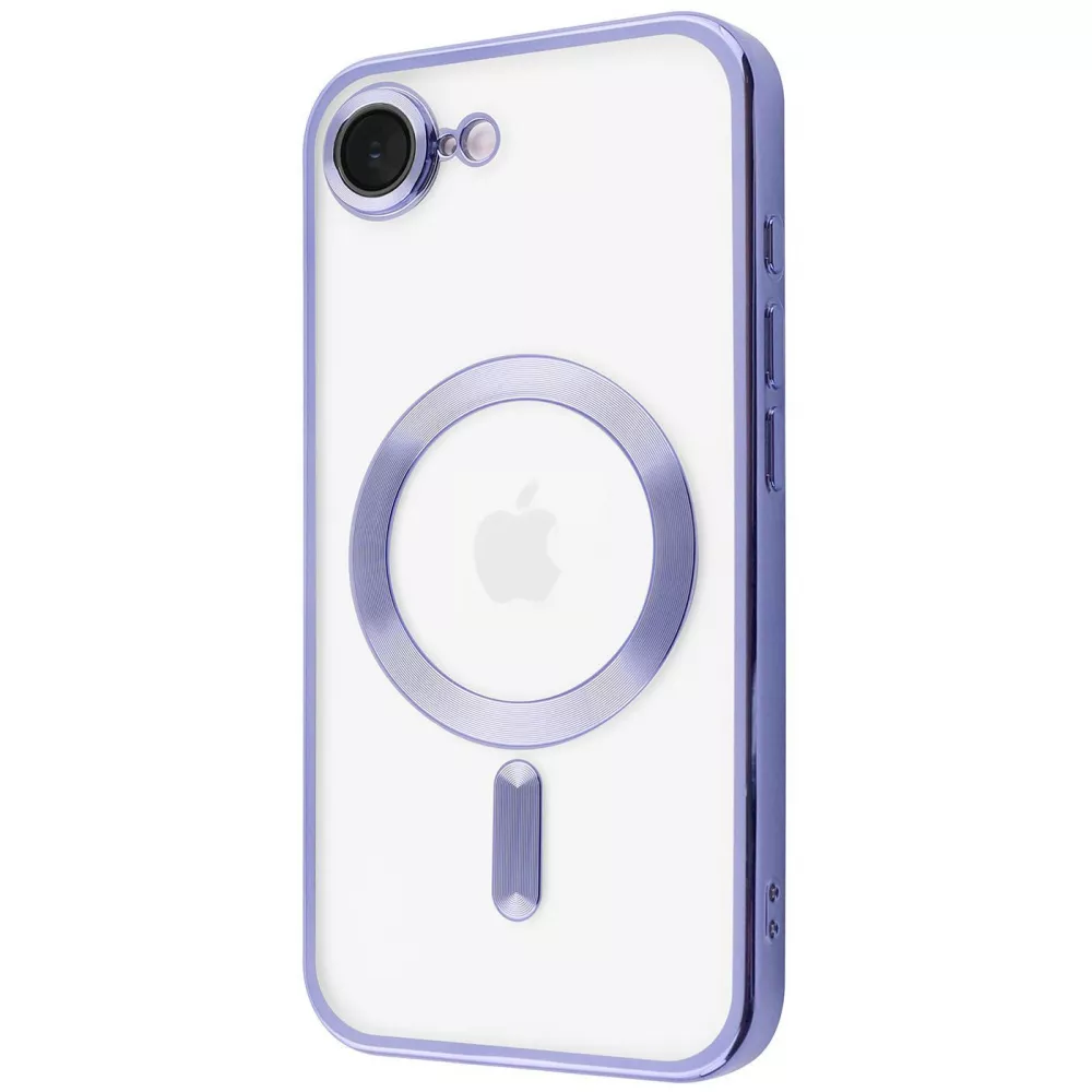 Чохол Metal Matte Case with Magnetic Ring iPhone 16e (сіро-синій)