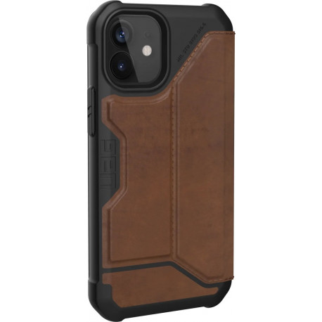 Чохол UAG для Apple iPhone 12 Mini Metropolis, Leather Brown