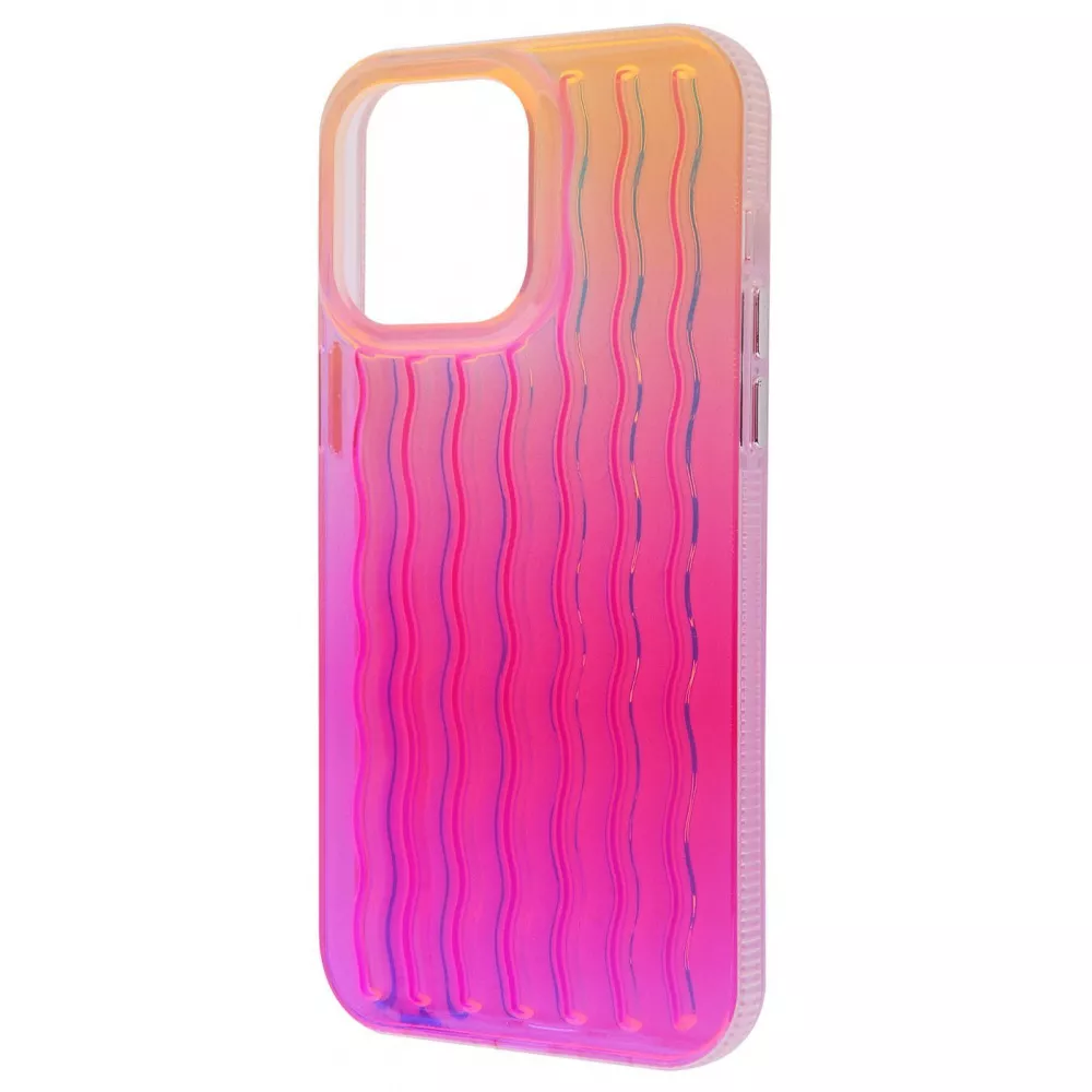 Чохол WAVE Gradient Sun Case iPhone 14 Pro Max (фіолетовий/помаранчевий)