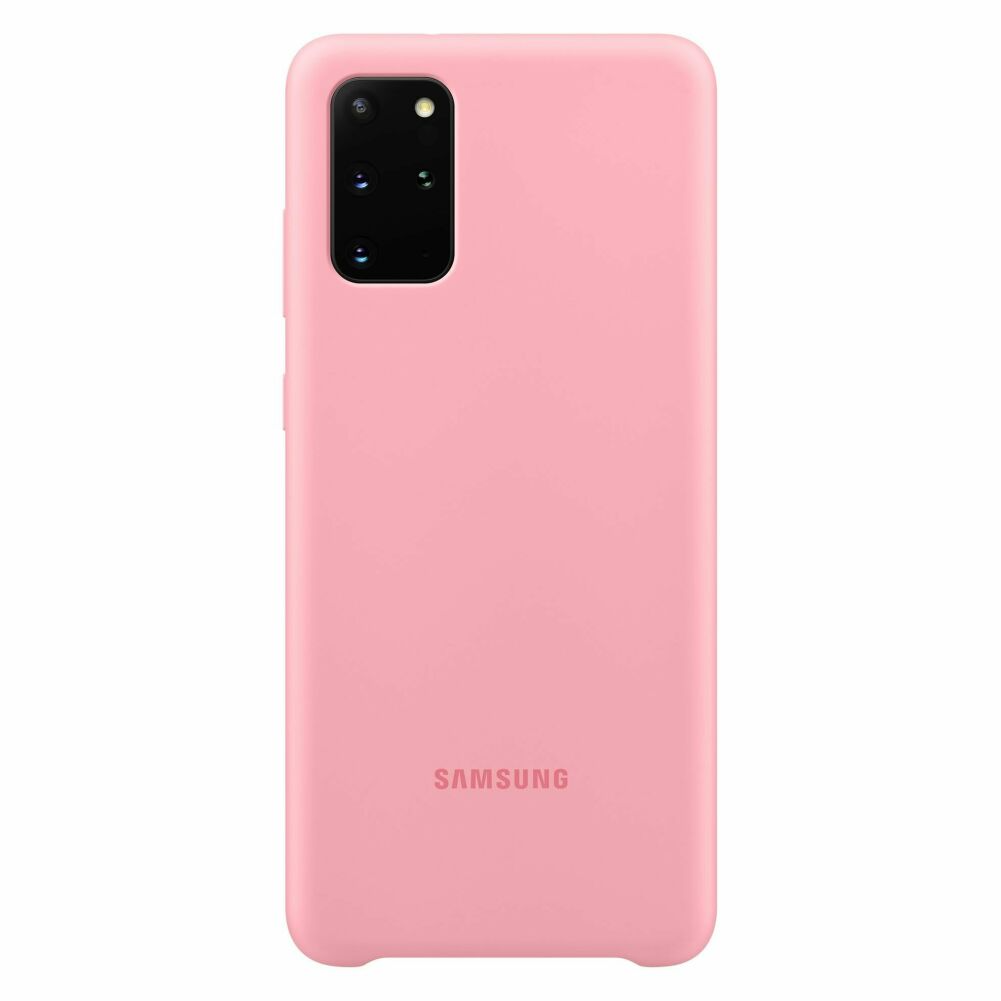 Чохол Original Samsung Silicone Cover Pink для Samsung S20+ G985