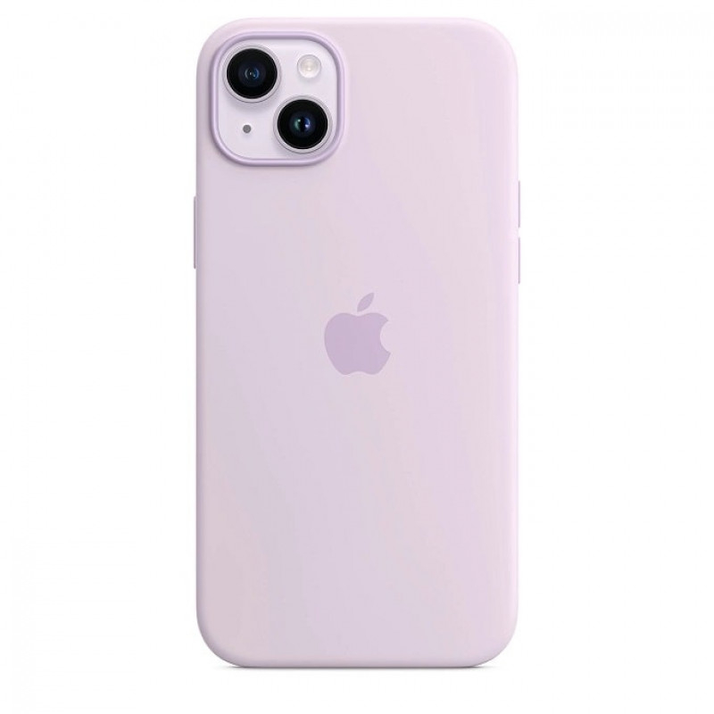 Чохол MaiKai Silicone Case with MagSafe для iPhone 14 Plus Lilac (OEM)