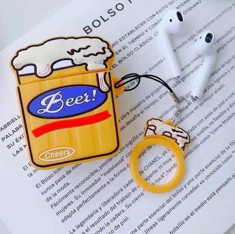 Чохол MaiKai 3D Toys для AirPods - Beer