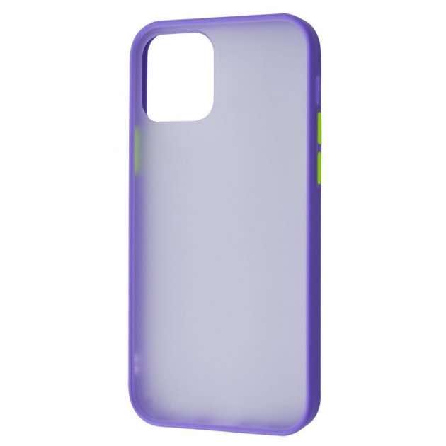 Чохол Shadow Matte Case (PC+TPU) for iPhone 12 Pro Max - Purple