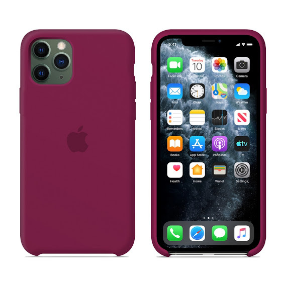 Чохол MaiKai Silicone для iPhone 11 Pro - Marsala