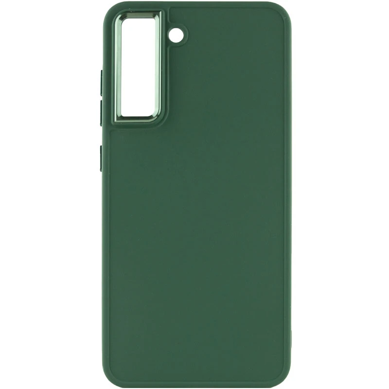 Чохол Bonbon Metal Style для Samsung Galaxy S21 FE (Зелений/Army Green)
