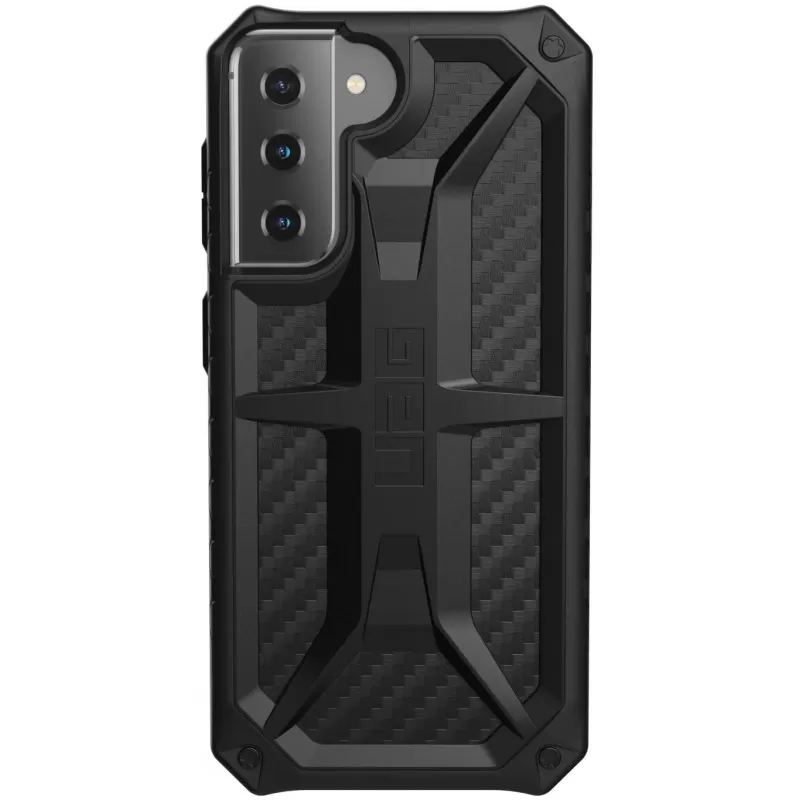 Чохол UAG для Samsung Galaxy S21+ Monarch, Carbon Fiber