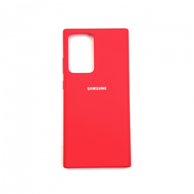 Чохол Silicone Case для Samsung Note 20 Ultra - Red