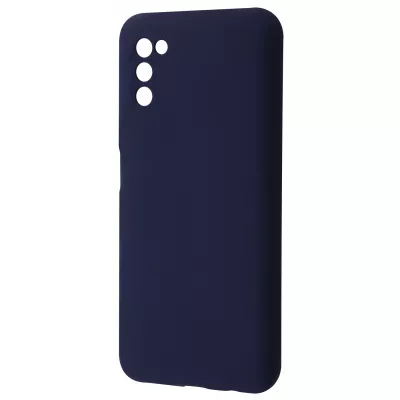 Чохол WAVE Full Silicone Cover Samsung Galaxy A03s (A037F) (темно-синій)