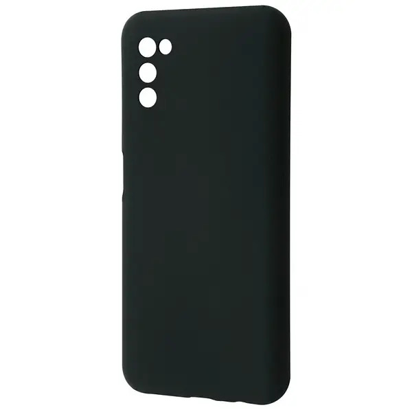 Чохол WAVE Full Silicone Cover для Samsung Galaxy A03S (A307F) - Чорний