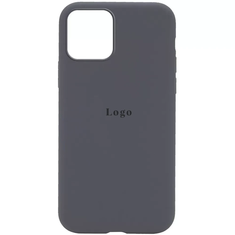 Чохол MaiKai Silicone для iPhone 12 Pro Max - Charcoal Gray