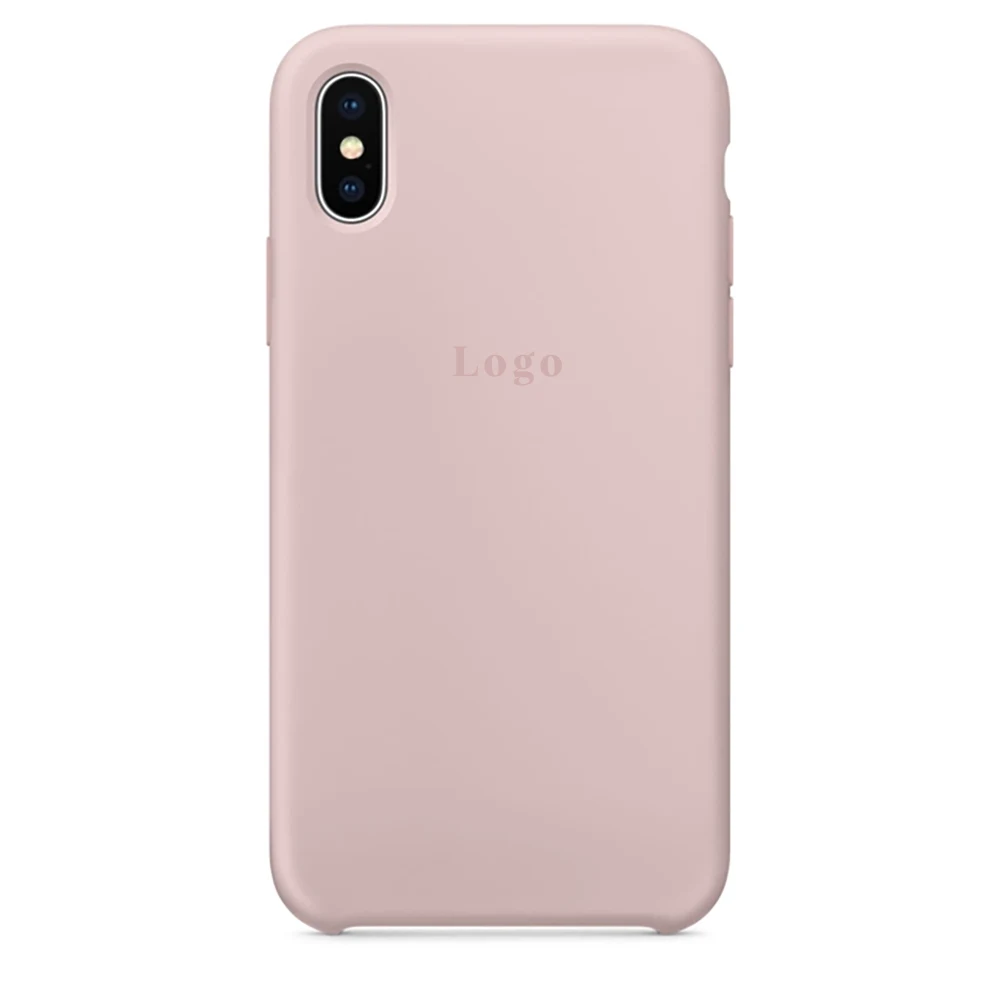 Чохол MaiKai Silicone для iPhone X/Xs - Pink Sand