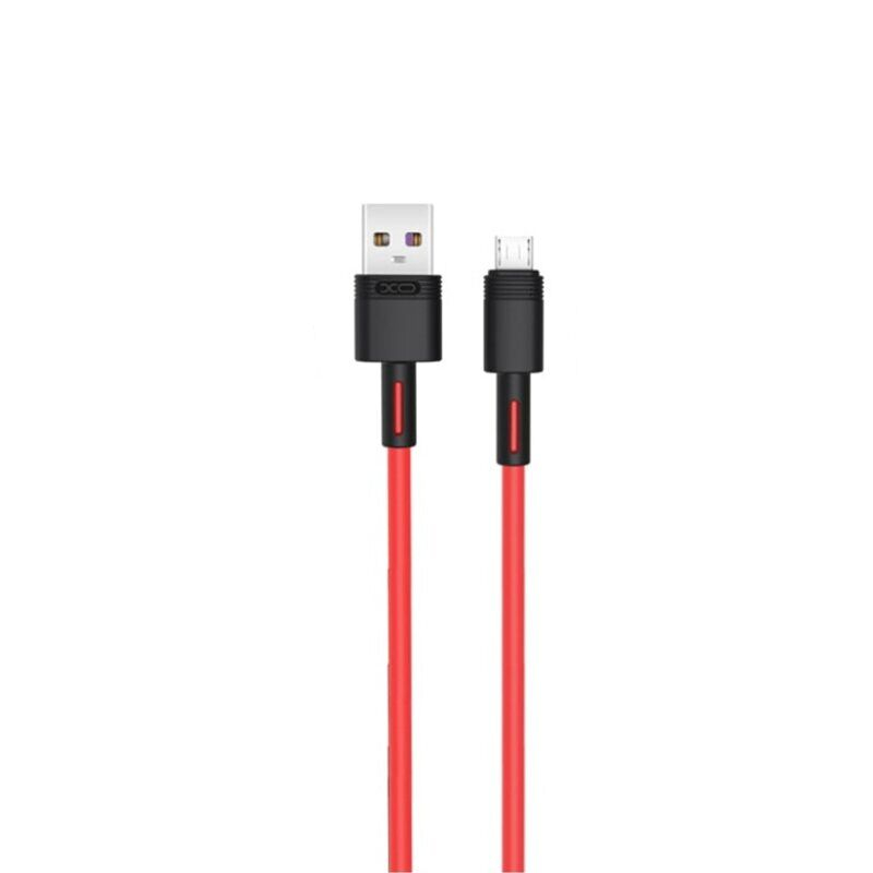 Кабель XO microUSB NBQ166 5A/1m Red