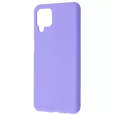 Чохол WAVE Full Silicone Cover Samsung Galaxy A12/M12 (A125F/M127F) (світло-фіолетовий)