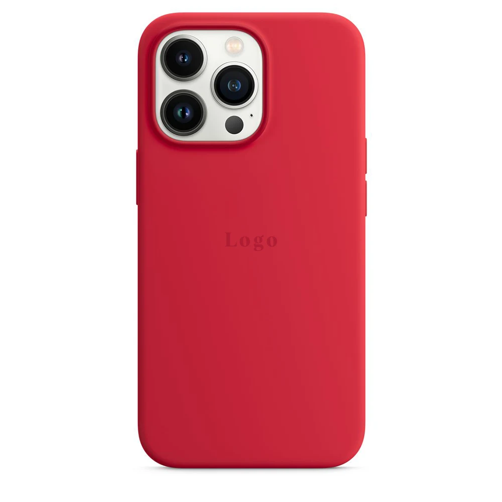 Чохол Silicone Case Full Protective (AA) iPhone 13 Pro (red)