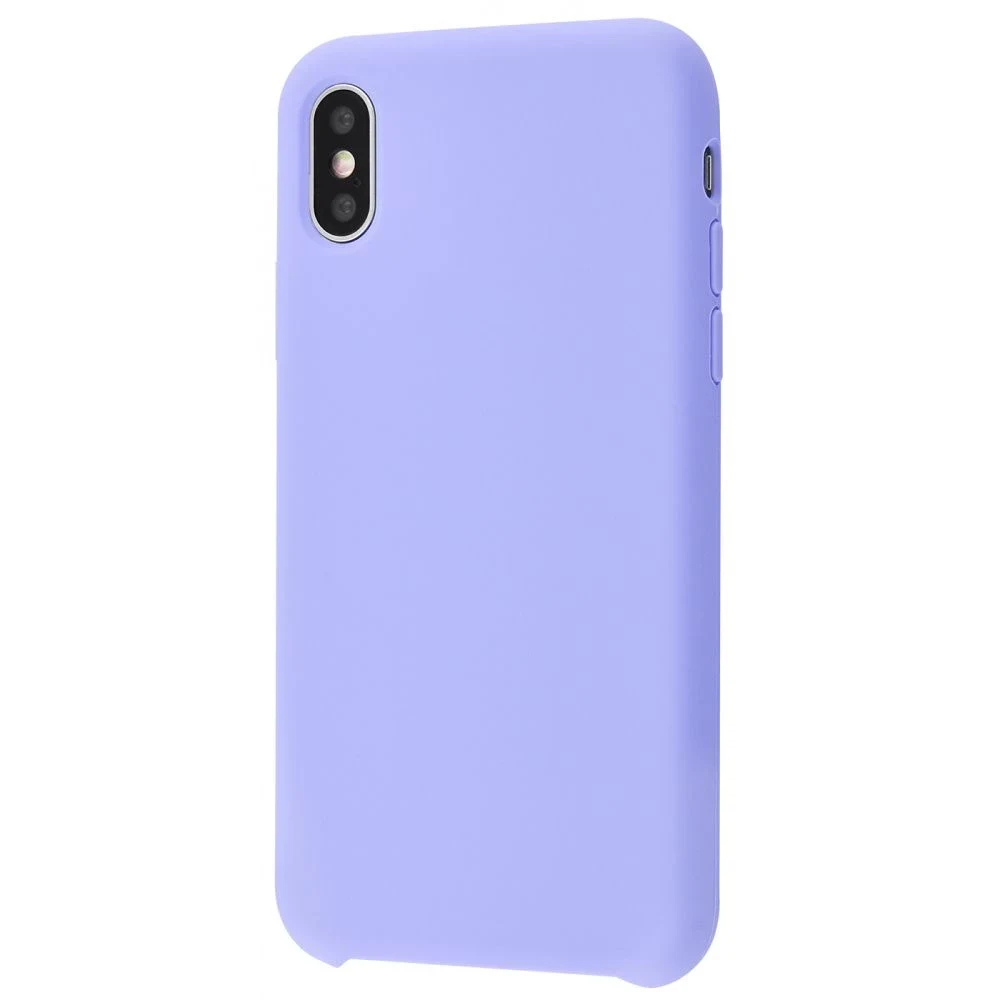 Чохол MaiKai Ultra Thin Silicone для iPhone Xs Max - Purple