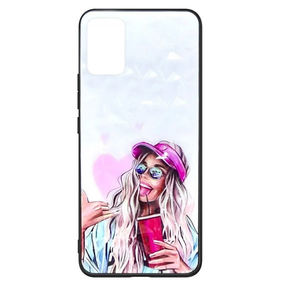 Чохол TPU + PC Prisma Ladies для Samsung Galaxy A51 4G (Pink)