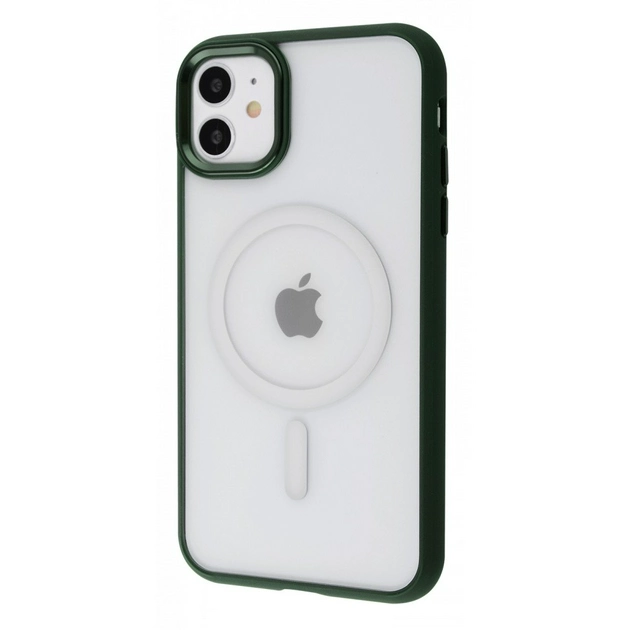 Чохол WAVE Desire Case with MagSafe iPhone 11 (зелений)