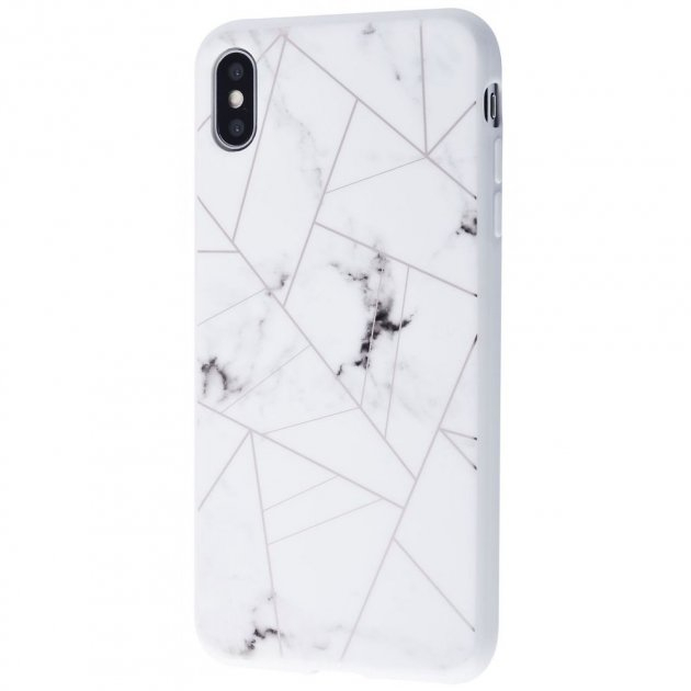 Habitu Avani Marble (TPU) for iPhone X/Xs (white)