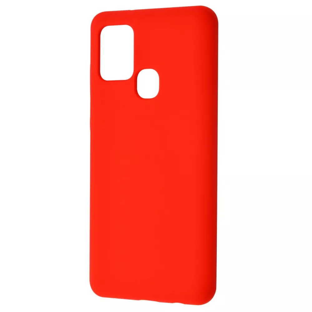 Чохол WAVE Full Silicone Cover Samsung Galaxy A21s (A217F) - Red