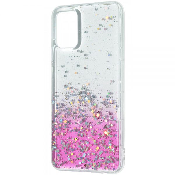 Чохол WAVE Confetti Case (TPU) для Samsung Galaxy A31 (A315) (white/pink)