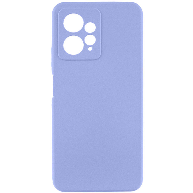 Чохол Silicone Cover Lakshmi Full Camera (AAA) для Xiaomi Redmi 12 (Бузковий / Dasheen)