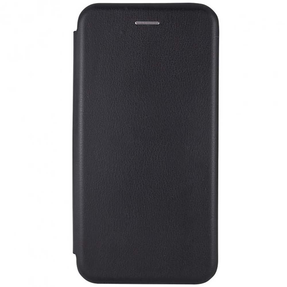 Book Cover Leather Folio for Huawei P Smart 2019 - Black