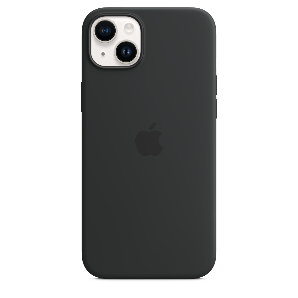 Чохол Silicone Case with MagSafe для iPhone 14 Plus Midnight (OEM)