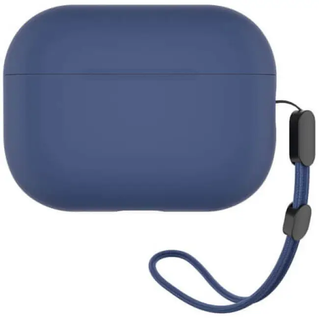 Чохли Blueo Airpods Pro 2 Liquid Silicone Case Deep Blue