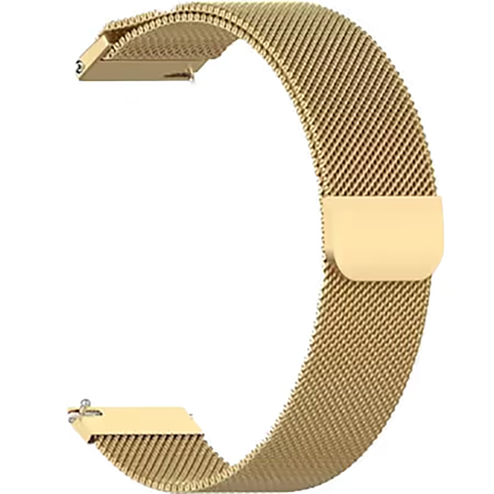 Ремінець Milanese Loop для Xiaomi Amazfit/Samsung 22mm - Gold