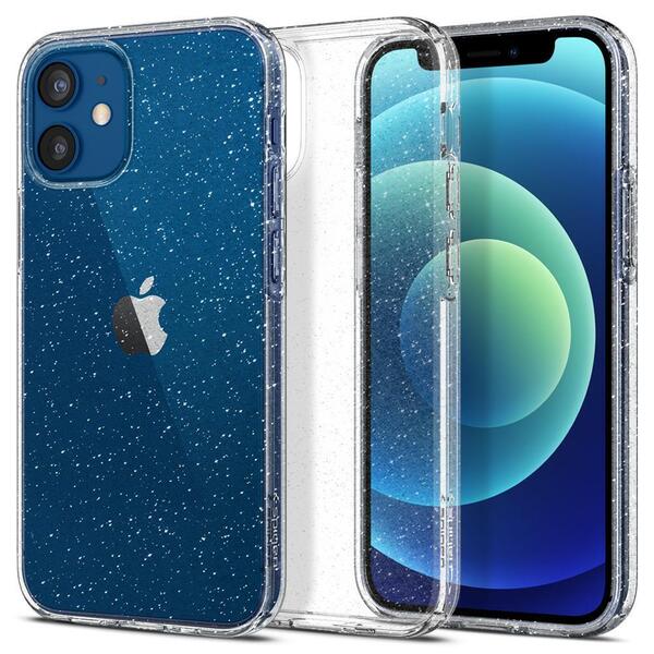 Чохол Spigen для Apple iPhone 12 mini Liquid Crystal Glitter, Crystal Quartz