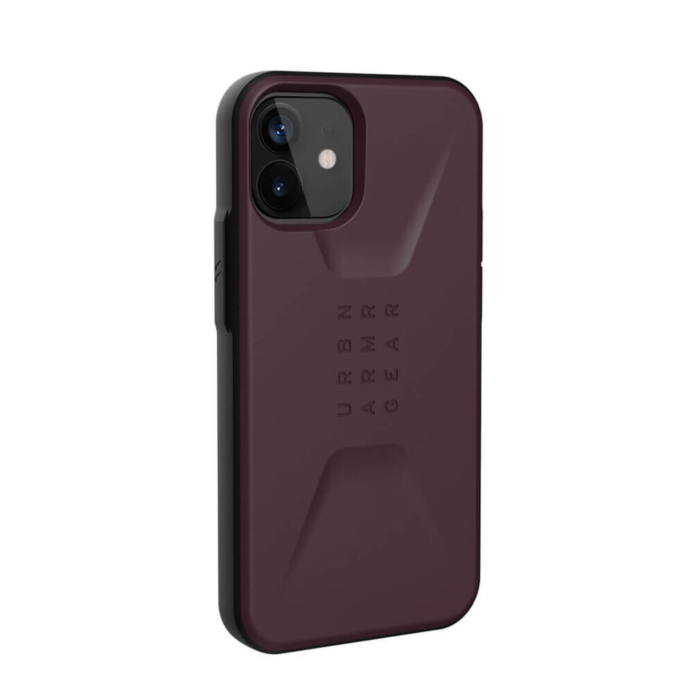 Чохол UAG для Apple iPhone 12 Mini Civilian, Eggplant